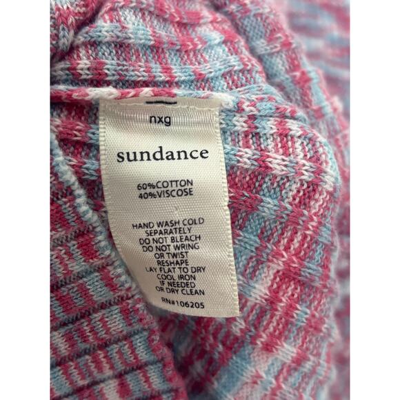 Sundance Ribbed Knit Henley Shirt Long Sleeve Casual Boho Style Sz S - Picture 4 of 8